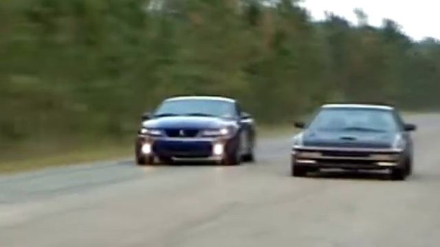 3g Honda Prelude turbo B20A5 vs 03 Cobra w/ slight mods смотреть онлайн