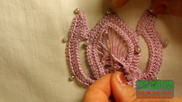 бутон для ирландского кружева часть 2 (майка лето) смотреть онлайн