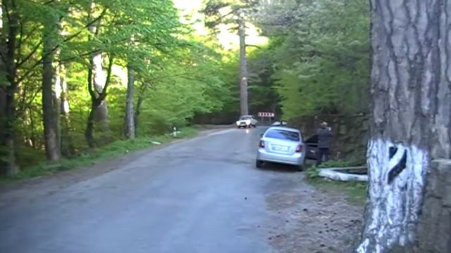 Крым Ялта дорога через гору Ай-Петри the road through the mountain AI-Petri смотреть онлайн