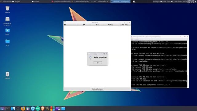 Remote Reverse Shell written in Python - BergRat смотреть онлайн
