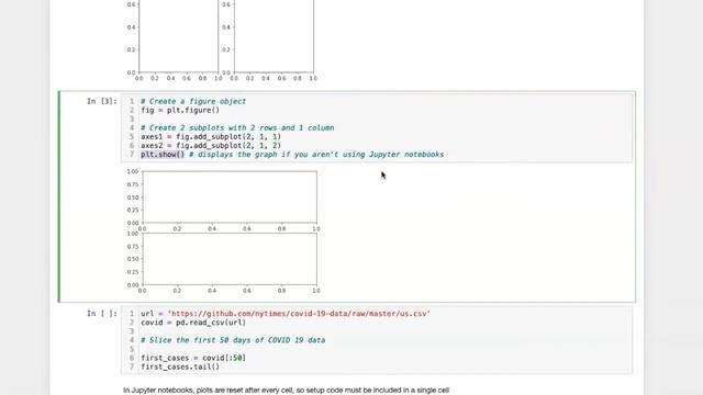 010e pyplot figures and subplots in Matplotlib смотреть онлайн