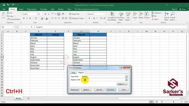 Keyboard Shortcuts Ctrl+A To Ctrl+Z | Advanced MS Excel Bangla Tutorial | STT