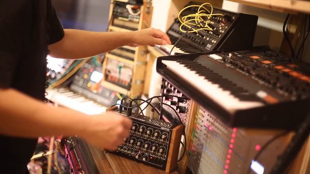 Doepfer DARK TIME Demo with Korg ARP Odyssey смотреть онлайн