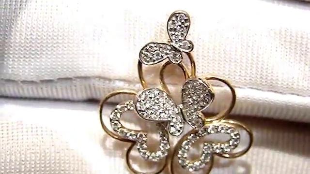 Золотая подвеска 585 пробы с фианитом, 2200000235510 смотреть онлайн