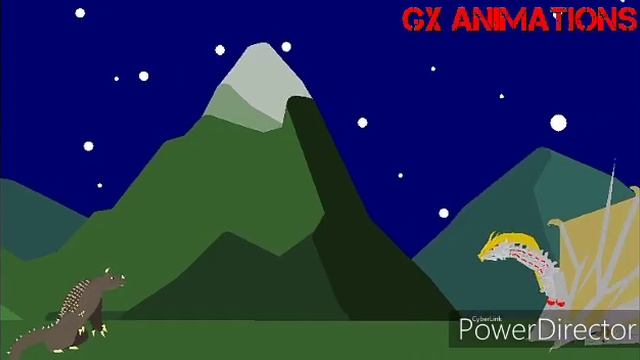 GODZILLA VS MECHA GHIDORAH (stick nodes)pt01 смотреть онлайн