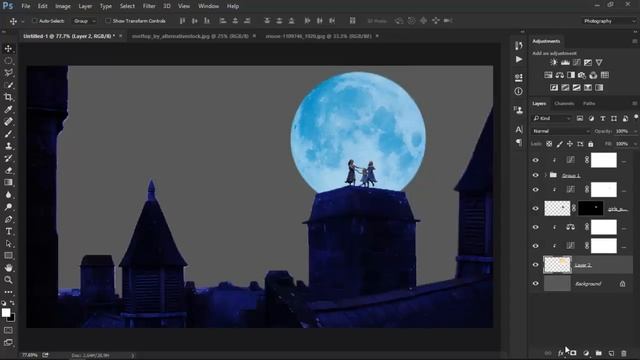 Dancing Dream - Speed Art #Photoshop смотреть онлайн