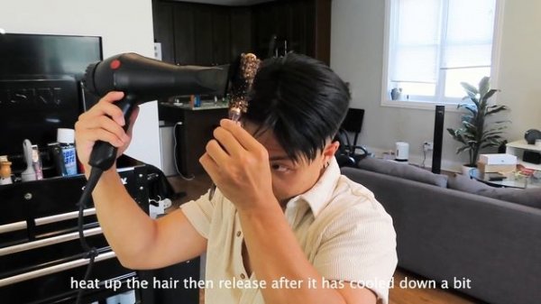 Recreating Trendy Korean Hairstyles (Comma Hair Tutorial)