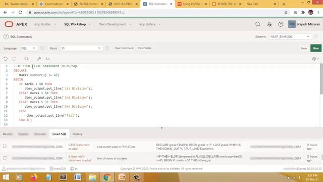 IF ELS IF Statement in PLSQL | Flowchart, Example and Syntax of PLSQL IF ELSE IF Statement смотреть онлайн