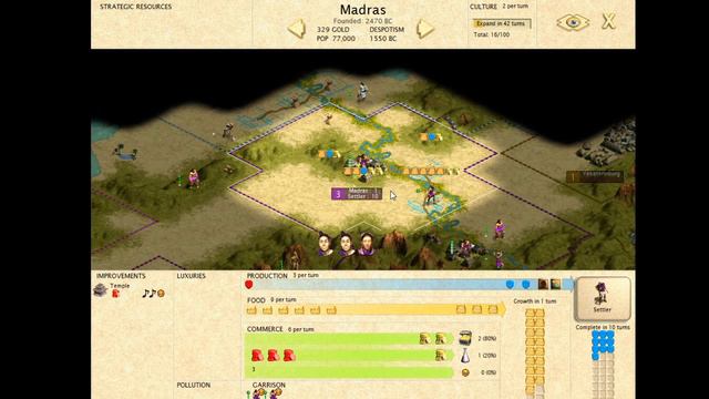 Gandhi Plays Civ 3 On Sid Part 1