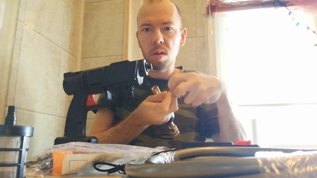 #deaf #AliEexpress Беспроводной пистолет распылитель для мойки автомобиля под высоким давлением смотреть онлайн