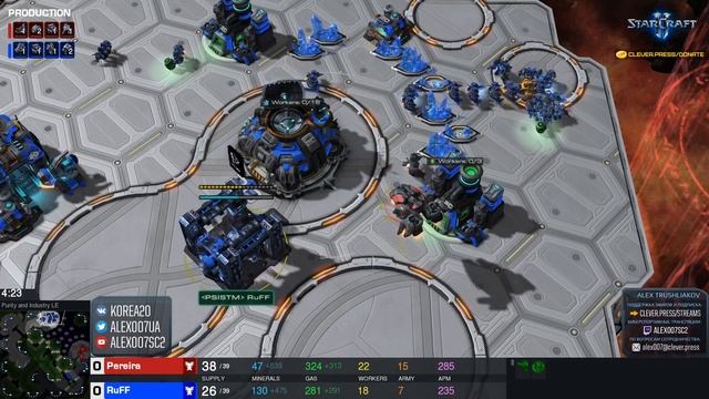 ДЕРИСЬ КАК RUFF: Гениальный терран сражается с читерами и дикими стратегиями в StarCraft II смотреть онлайн