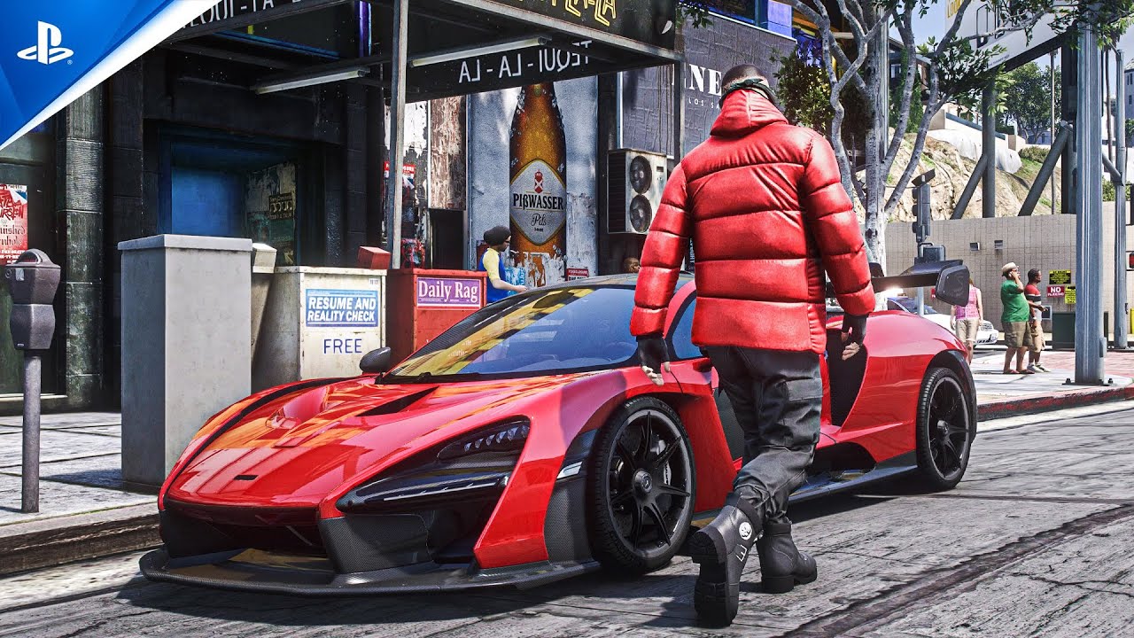 ⁴ᴷ⁶⁰ GTA 6 PS5 Graphics 8k - Action Gameplay_ Next-Gen Graphics Cinematic  [GTA 5 PC Mod]