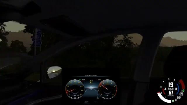 9 minutes of sporty driving with RealDash in BeamNG #002 смотреть онлайн