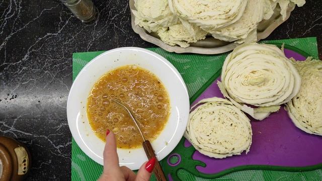 Взяла капусту и яйцо...Ела бы каждый день... Шницель из пекинской капуста!!! смотреть онлайн