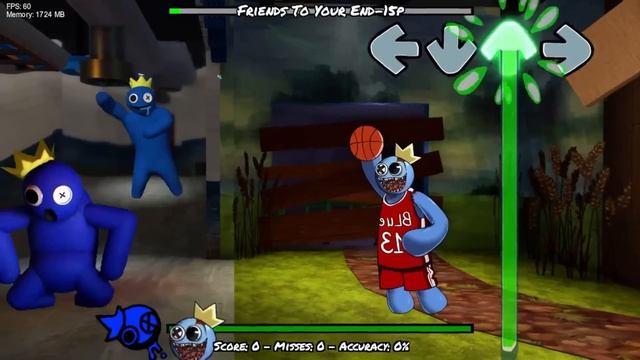 New Rainbow Friends VS Rainbow Cat Girl ? FNF New Mod (Roblox Rainbow Friends Brewing Cute Lover) смотреть онлайн