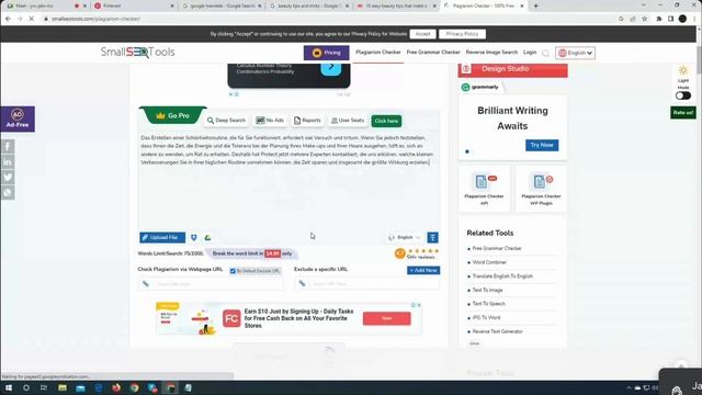 Create Pinterest Board, Use content in Pinterest board & use Small SEO Tools смотреть онлайн