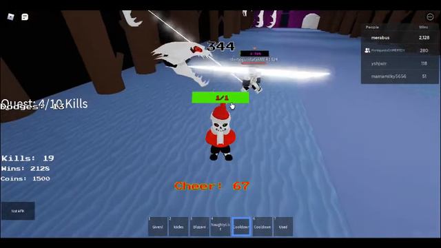 SANSTA SANSS!!!!!UNDERTALE JUDGEMENT DAY/ROBLOX смотреть онлайн