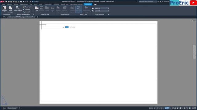 Exporter un Plan Autocad to PDF Via Fenêtre de Présentation смотреть онлайн