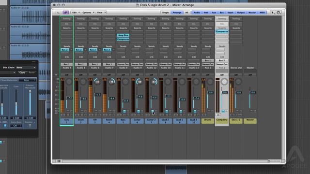How to do Parallel Drum Compression in Logic смотреть онлайн