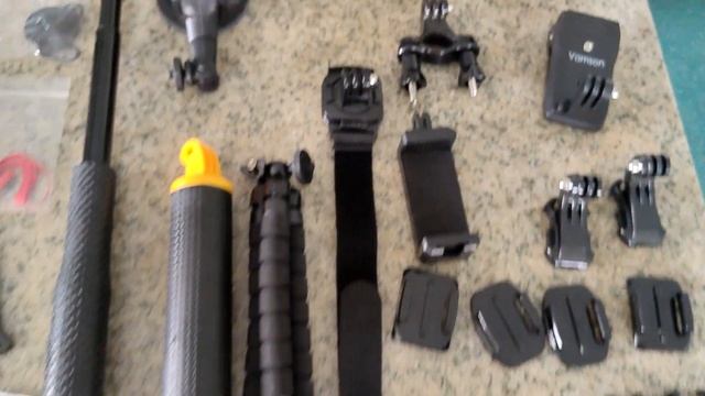 Набор креплений к камере Gopro 10 Обзор Vamson