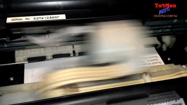 КАК РАБОТАЕТ СТРУЙНЫЙ ПРИНТЕР EPSON L110 смотреть онлайн