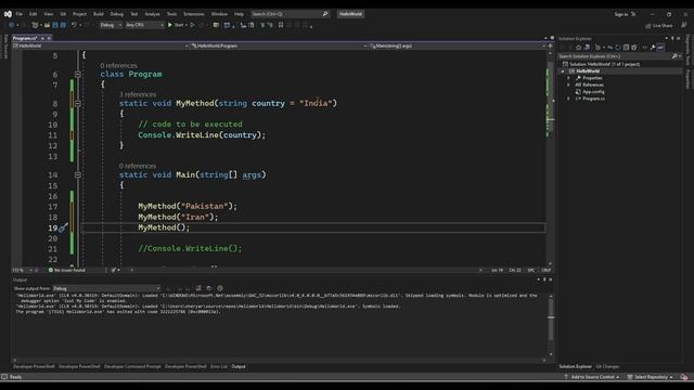C# tutorial in Hindi/Urdu: Method, Parameters, Arguments, Return Values смотреть онлайн