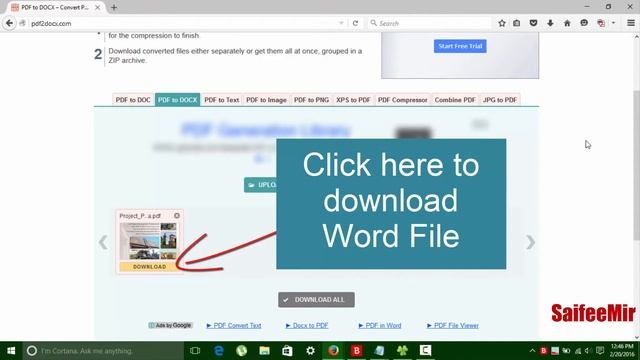 PDF to Word (doc, docx) and PNG смотреть онлайн