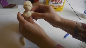 Дымковская игрушка барышня