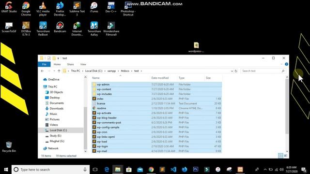 How Install WordPress on localhost - xampp Step By Step | WordPress for Beginners 2020 | window10 смотреть онлайн
