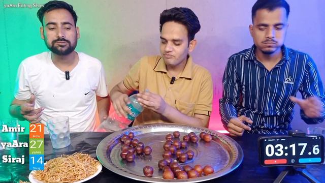 101 Gulab Jamun Eating Challenge, Indian Sweets Eating Challenge, Gulab Jamun Mukbang, Indian Food смотреть онлайн