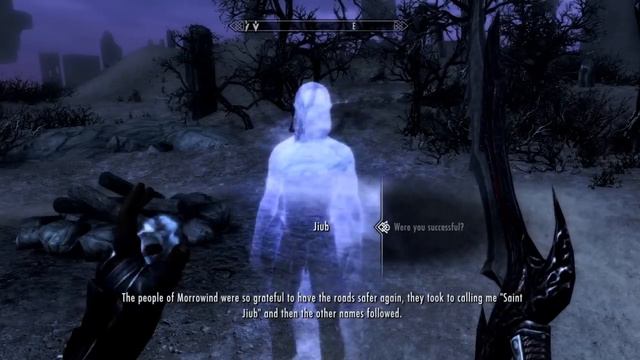 Skyrim: Dawnguard - Meeting Jiub From Morrowind In Soul Cairn