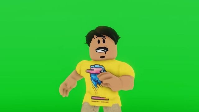 MrBeast Roblox Animation Green Screen. смотреть онлайн