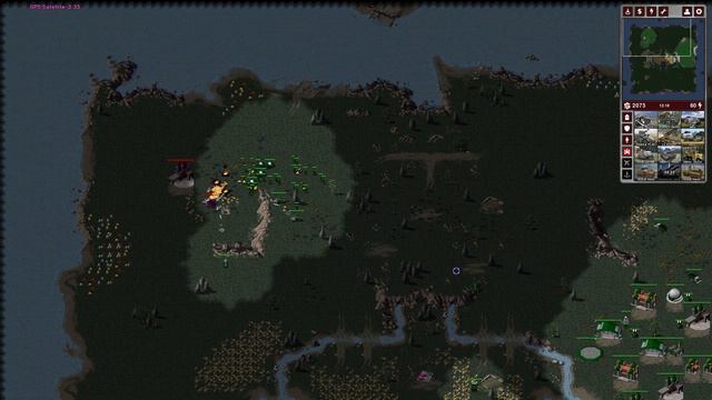 OpenRa Red Alert Gameplay 6 Player FFA