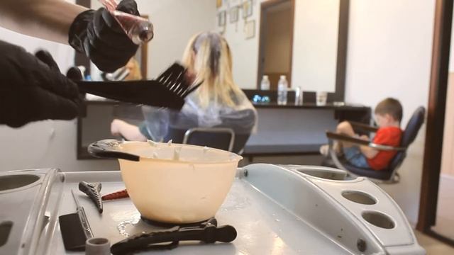 Шатуш мастер-класс с формулами . Коррекция балаяжа. Пастельный блонд.shatush.Babyblond.