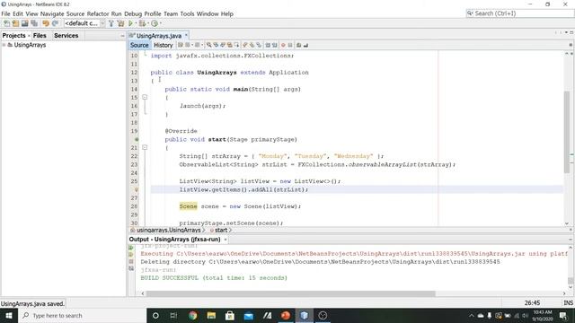ListView, Array, and ArrayList смотреть онлайн
