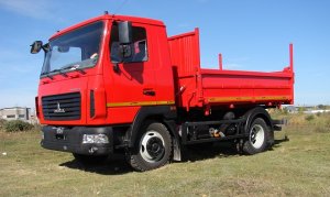 Самосвал МАЗ 457121 3х сторонний (4х2, 5.4м3, 185л.с., Двигатель WP4.1NQ190E50, КПП FG 6J70TA)
