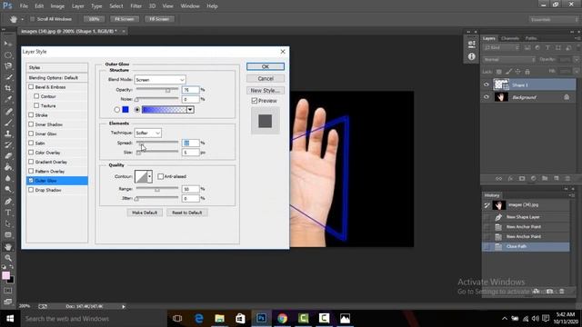 Amazing Neon Lightning Effects | lightning effect | photoshop| designer hub смотреть онлайн