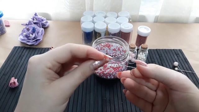Тычинки для цветов | DIY | MK | Своими руками | Часть 1 смотреть онлайн