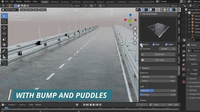 City Road Builder Blender Addon смотреть онлайн