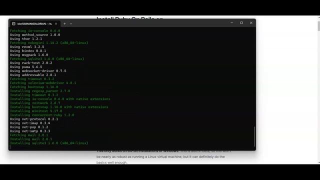 Ruby on Rails Lesson 1 смотреть онлайн