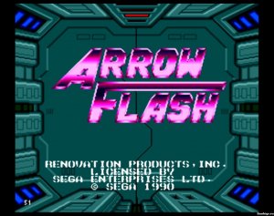 Arrow Flash для игровой платформы Sega Mega Drive/Genesis.