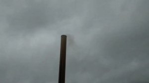 сжигание почти целой покрышки почти без дыма