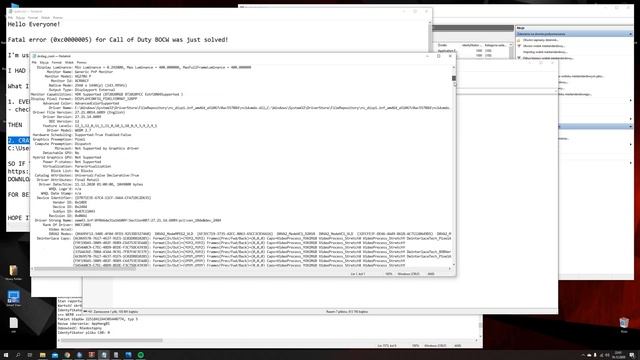 Call of Duty: Cold War 0xC0000005 FATAL ERROR SOLVED смотреть онлайн