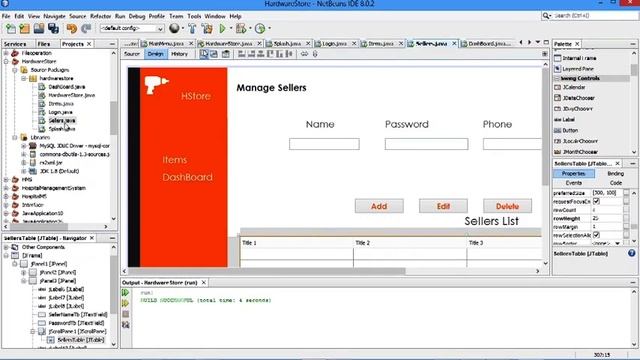 Hardware Store management system using JavaSwing and Mysql смотреть онлайн