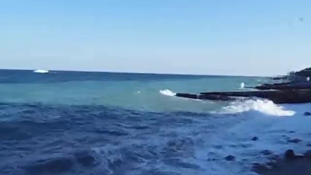 Черное море штормит! (3 балла) Ялта 2014 смотреть онлайн