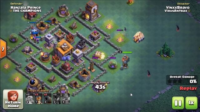 Best Builder Hall 6 (BH6) Base With Defense Replays | BH6 Anti 2 Star Base Layout | Clash of Clans смотреть онлайн