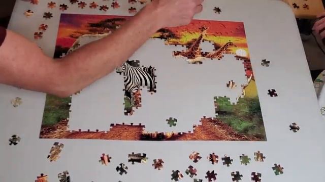 Amazing Nature jigsaw puzzle time-lapse смотреть онлайн