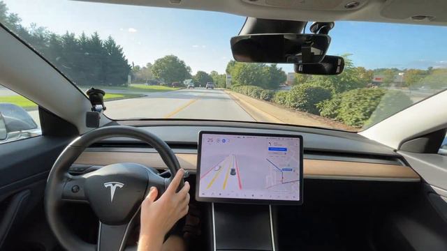 Tesla FSD Beta 9.2 - Alt Test Route 1 смотреть онлайн