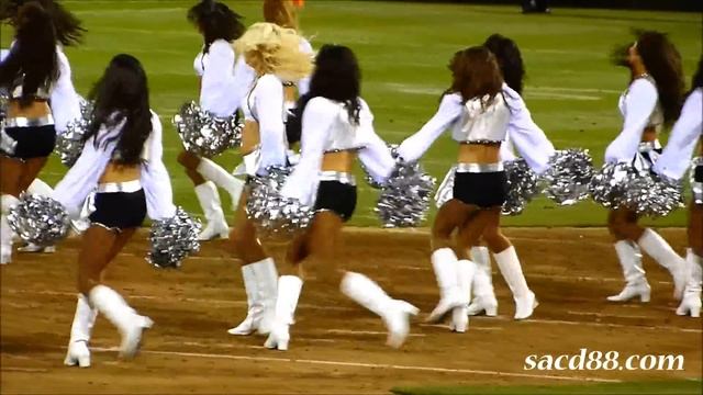 Raiderettes Halftime - Cowboys vs Raiders смотреть онлайн