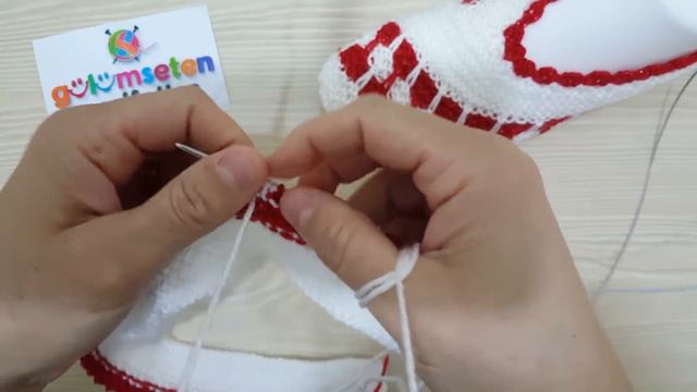 Çok kolay çeyizlik bayan patik modeli / Kolay bayan patik modeli / İki şiş ile patik modeli смотреть онлайн